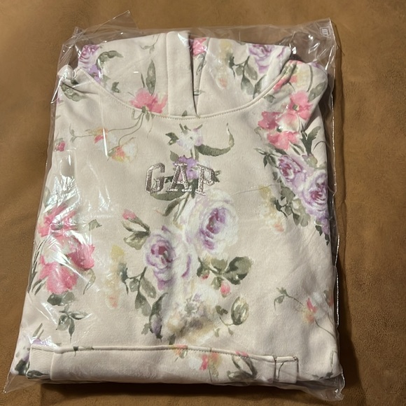 NWT Kids Gap x LoveShackFancy floral kids hoodie - Picture 4 of 6